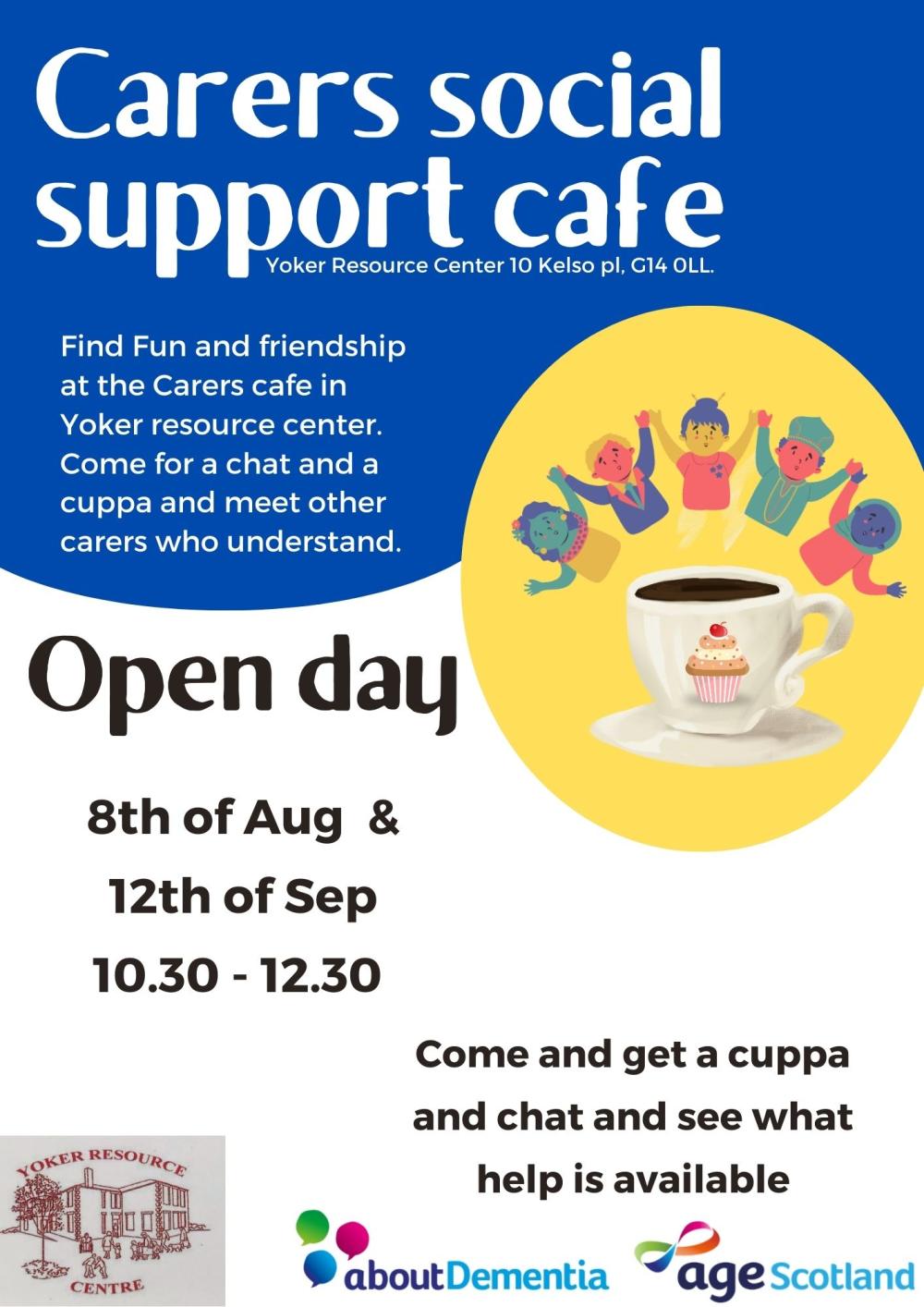 Carers Cafe Open Day 